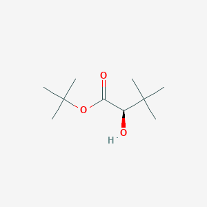 molecular formula C10H20O3 B6591259 Tert-butyl (R)-(-)-2-hydroxy-3,3-dimethylbutyrate CAS No. 1349685-12-6