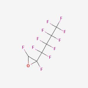 molecular formula C6HF11O B6591260 2,3-二氟-2-(全氟丁基)环氧乙烷 CAS No. 1350637-06-7