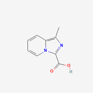 molecular formula C9H8N2O2 B6591346 1-Methylimidazo[1,5-a]pyridine-3-carboxylic acid CAS No. 1368101-28-3