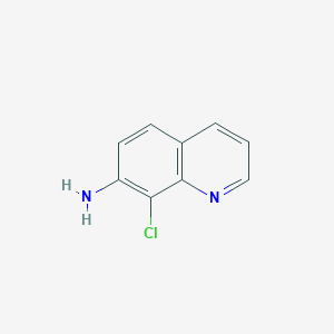 molecular formula C9H7ClN2 B6591412 8-Chloroquinolin-7-amine CAS No. 1379334-91-4