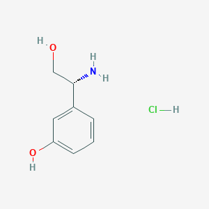 (R)-3-(1-Amino-2-hydroxyethyl)phenol hydrochloride