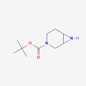 molecular formula C10H18N2O2 B6591581 tert-Butyl 3,7-diazabicyclo[4.1.0]heptane-3-carboxylate CAS No. 1422344-28-2