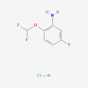 2-(Difluoromethoxy)-5-fluoroaniline hydrochloride