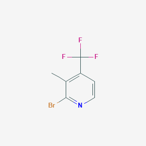 molecular formula C7H5BrF3N B6591647 2-Bromo-3-methyl-4-(trifluoromethyl)pyridine CAS No. 1448776-78-0