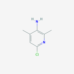 molecular formula C7H9ClN2 B6591703 6-Chloro-2,4-dimethylpyridin-3-amine CAS No. 1501528-68-2