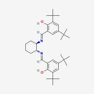 molecular formula C36H54N2O2 B6591727 (R,R)-(-)-N,N'-Bis(3,5-di-tert-butylsalicylidene)-1,2-cyclohexanediamine CAS No. 151433-25-9
