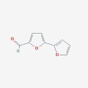 molecular formula C9H6O3 B6591807 5-(Furan-2-yl)furan-2-carbaldehyde CAS No. 16303-60-9