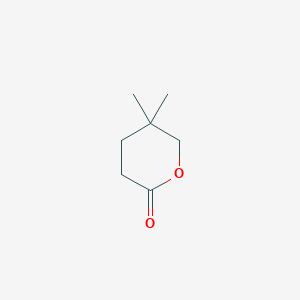 molecular formula C7H12O2 B6591855 5,5-dimethyltetrahydro-2H-pyran-2-one CAS No. 1679-55-6