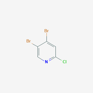 molecular formula C5H2Br2ClN B6591951 4,5-Dibromo-2-chloropyridine CAS No. 1807166-31-9