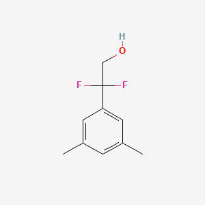 molecular formula C10H12F2O B6592082 2-(3,5-Dimethylphenyl)-2,2-difluoroethanol CAS No. 1820687-72-6