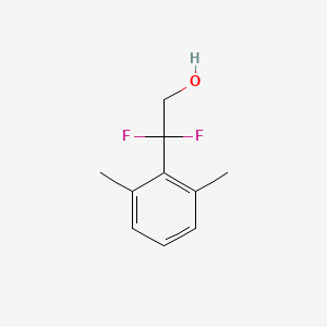 molecular formula C10H12F2O B6592134 2-(2,6-Dimethylphenyl)-2,2-difluoroethanol CAS No. 1820710-55-1