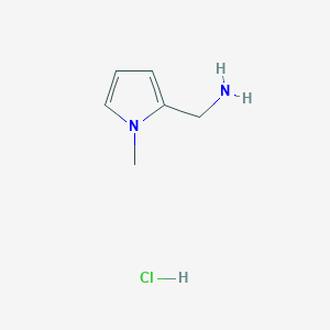B6592366 (1-Methyl-1H-pyrrol-2-yl)methanamine hydrochloride CAS No. 1958064-71-5
