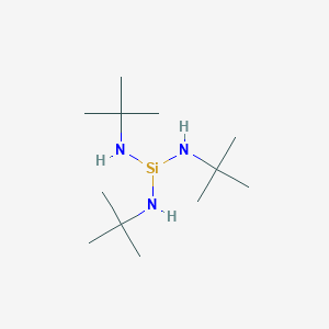 molecular formula C12H30N3Si B6592452 N,N',N''-Tri-tert-butylsilanetriamine CAS No. 205503-61-3