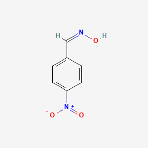 molecular formula C7H6N2O3 B6592466 顺式-4-硝基苯甲醛肟 CAS No. 20707-69-1