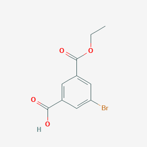 molecular formula C10H9BrO4 B6592483 3-Bromo-5-(ethoxycarbonyl)benzoic acid CAS No. 2089325-52-8