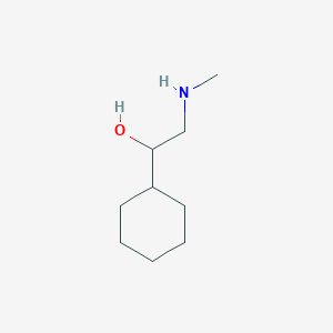 molecular formula C9H19NO B6592575 N-Methyl-2-cyclohexylethanolamine CAS No. 21581-48-6