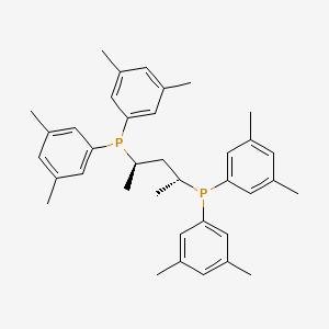 molecular formula C37H46P2 B6592587 (2R,4R)-Pentane-2,4-diylbis(bis(3,5-dimethylphenyl)phosphine) CAS No. 217648-63-0