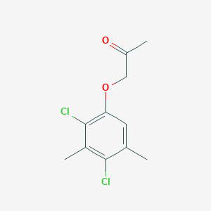 molecular formula C11H12Cl2O2 B6592775 1-(2,4-二氯-3,5-二甲基苯氧基)丙酮 CAS No. 2415751-68-5