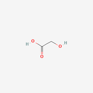 molecular formula C2H4O3<br>HOCH2COOH<br>C2H4O3 B6592874 乙醇酸 CAS No. 26124-68-5