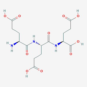 molecular formula C15H23N3O10 B6592883 H-Glu-Glu-Glu-OH CAS No. 26247-79-0