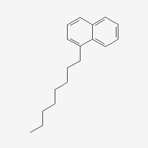 molecular formula C18H24 B6592937 1-Octylnaphthalene CAS No. 41638-56-6