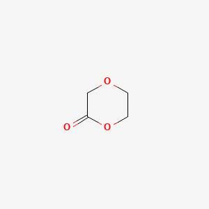 molecular formula C4H6O3 B6592944 1,4-二氧六环-2-酮 CAS No. 29223-92-5