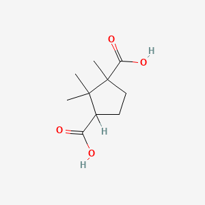 molecular formula C10H16O4 B6592969 Camphoric acid CAS No. 19889-42-0