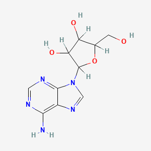 molecular formula C10H13N5O4 B6592991 2-(6-Aminopurin-9-yl)-5-(hydroxymethyl)oxolane-3,4-diol CAS No. 3228-71-5