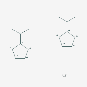 molecular formula C16H22Cr B6593006 Bis(I-propylcyclopentadienyl)chromium CAS No. 329735-69-5