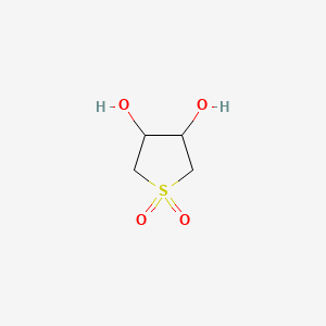 molecular formula C4H8O4S B6593030 3,4-Dihydroxysulfolane CAS No. 33967-48-5
