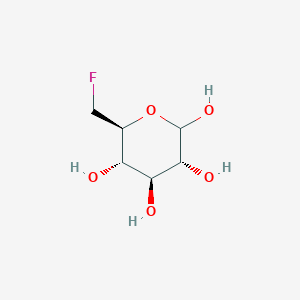 molecular formula C6H11FO5 B6593037 6-Fluoro-6-deoxy-d-glucopyranose CAS No. 34168-77-9