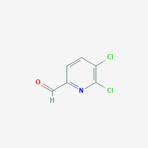 molecular formula C6H3Cl2NO B6593178 5,6-二氯吡啶甲醛 CAS No. 408526-50-1
