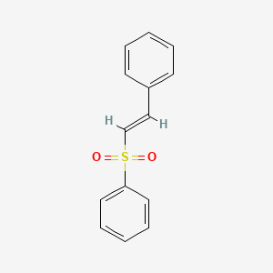 molecular formula C14H12O2S B6593355 苯乙烯基砜 CAS No. 5418-11-1