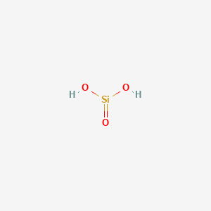 molecular formula H2SiO3<br>H2O3Si B6593551 偏硅酸 CAS No. 63231-67-4