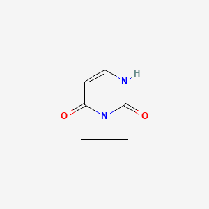 molecular formula C9H14N2O2 B6593596 3-tert-Butyl-6-methyluracil CAS No. 6589-37-3