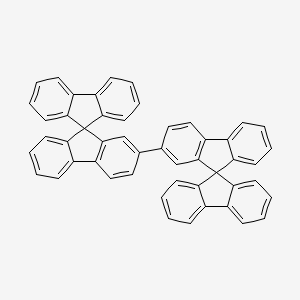 molecular formula C50H30 B6593608 2-(9,9'-Spirobifluoren-2-YL)-9,9'-spirobifluorene CAS No. 664345-18-0