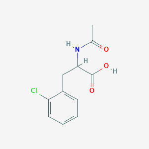 molecular formula C11H12ClNO3 B6593666 2-acetamido-3-(2-chlorophenyl)propanoic Acid CAS No. 6955-12-0