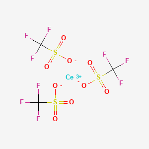 molecular formula C3CeF9O9S3 B6593674 三氟甲磺酸铈(III) CAS No. 698999-65-4