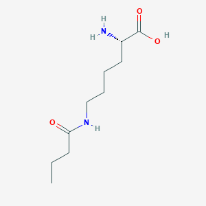 molecular formula C10H20N2O3 B6593737 H-Lys(丁酰基)-OH CAS No. 75396-30-4