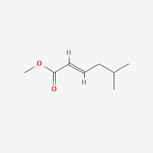 molecular formula C8H14O2 B6593744 5-甲基-2-己烯酸甲酯 CAS No. 75513-56-3