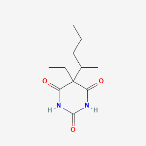 molecular formula C11H18N2O3 B6593769 Pentobarbital CAS No. 76-74-4