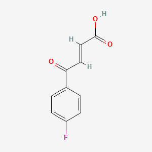 molecular formula C10H7FO3 B6593788 (E)-4-(4-fluorophenyl)-4-oxobut-2-enoic acid CAS No. 777-15-1