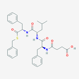 molecular formula C35H41N3O6S B6593807 Suc-Phe-Leu-Phe-SBzl CAS No. 80651-94-1