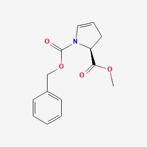 B6593896 1-Benzyl 2-methyl (2s)-2,3-dihydro-1h-pyrrole-1,2-dicarboxylate CAS No. 856781-81-2