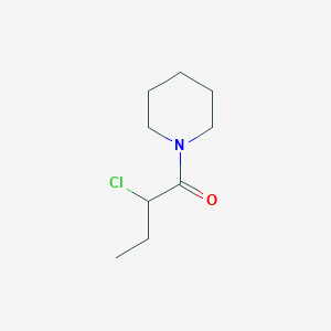 molecular formula C9H16ClNO B6593959 2-Chloro-1-(piperidin-1-yl)butan-1-one CAS No. 87967-99-5
