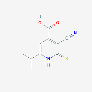 3-Cyano-6-isopropyl-2-mercaptoisonicotinic acid