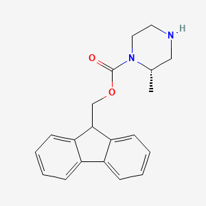 (s)-(9h-Fluoren-9-yl)methyl 2-methylpiperazine-1-carboxylate