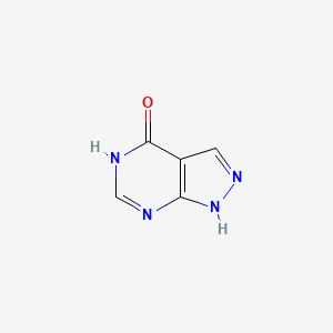 molecular formula C5H4N4O B6594052 Allopurinol CAS No. 691008-24-9