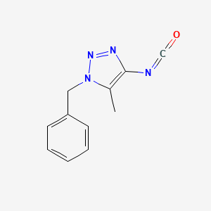 molecular formula C11H10N4O B6594093 1-苄基-4-异氰酸酯-5-甲基-1H-1,2,3-三唑 CAS No. 914637-89-1