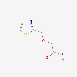 molecular formula C6H7NO3S B6594154 2-(Thiazol-2-ylmethoxy)acetic acid CAS No. 933700-19-7